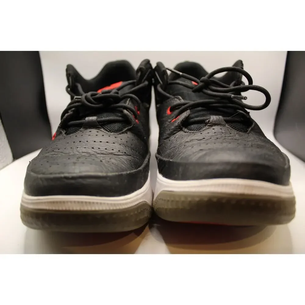 Jordan Max Aura 5 Men’s Size 12 Black Gray Red Basketball Sneakers DQ4353-061